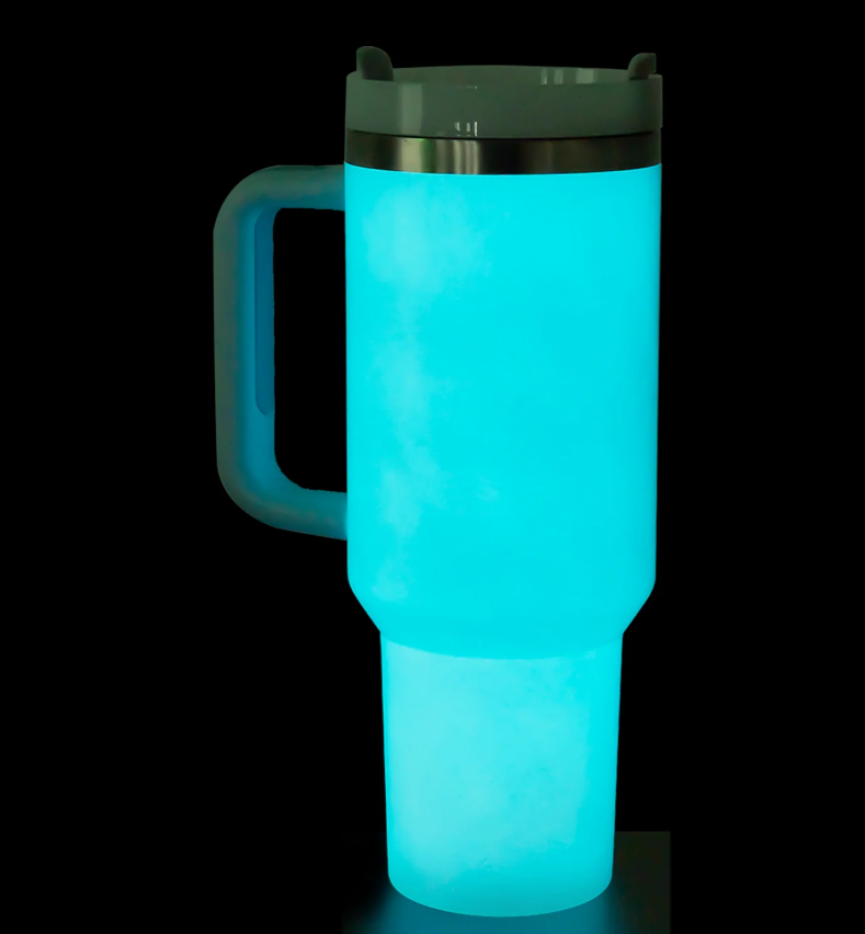 Glow in the Dark Stainless Steel Tumbler 40 oz